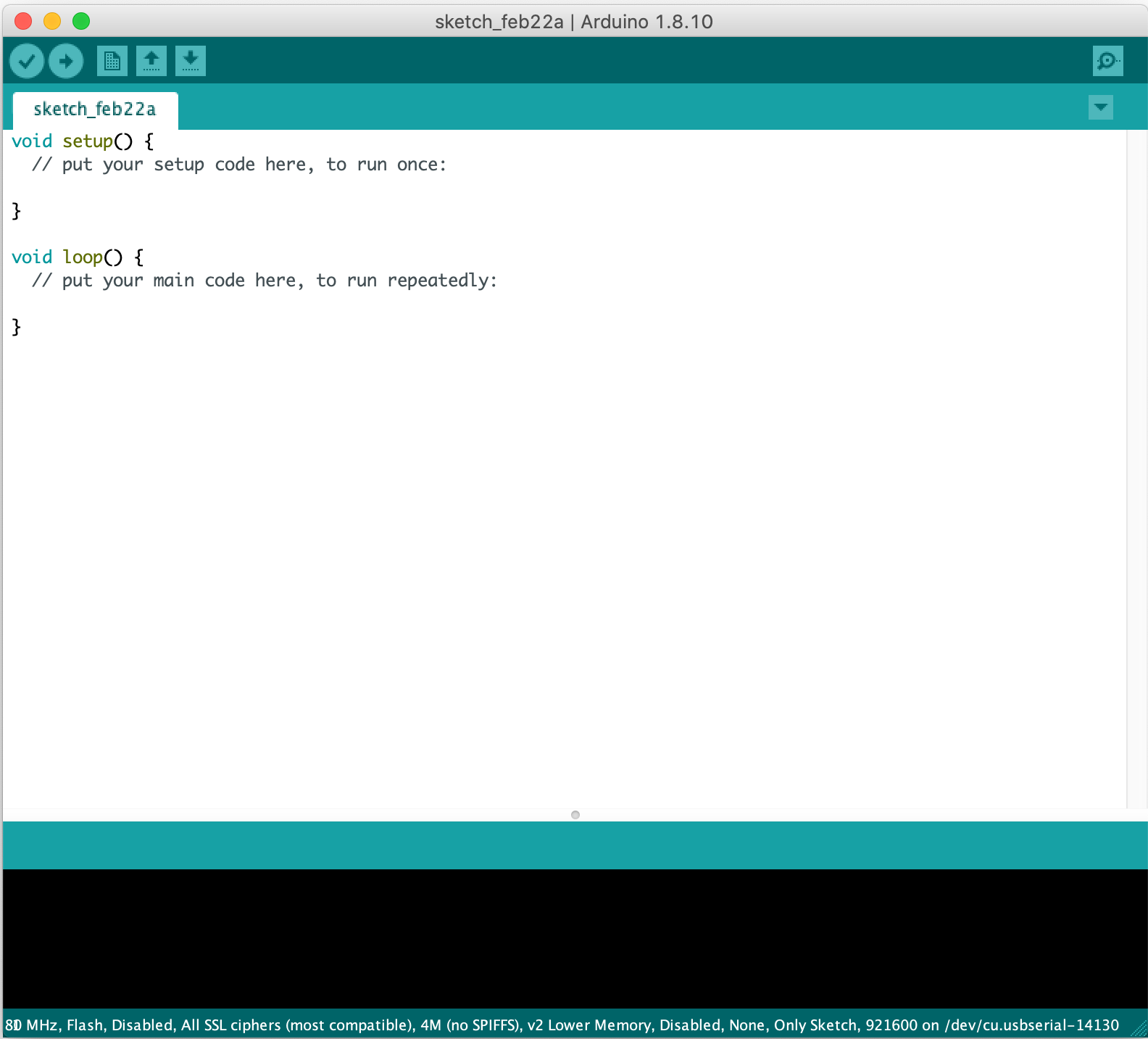 The Arduino IDE