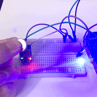 Control an LED with a magnet