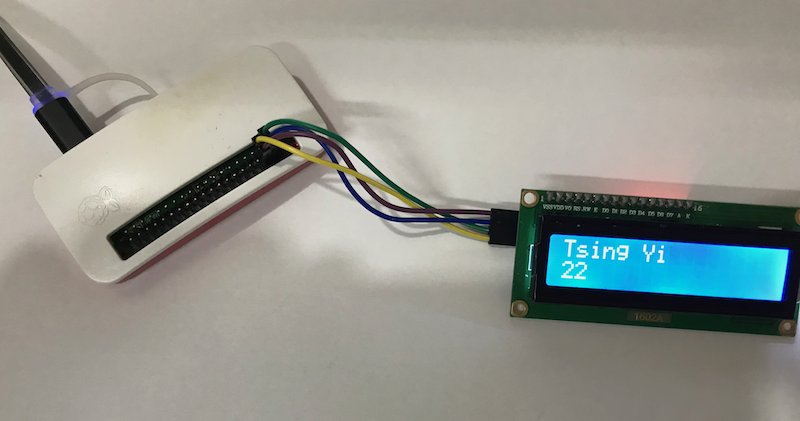 Raspberry Pi Weather Data Display