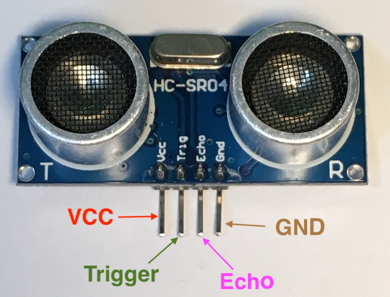 HC-SR04 with the Arduino