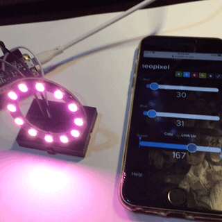 Controlling NeoPixels over the Internet!