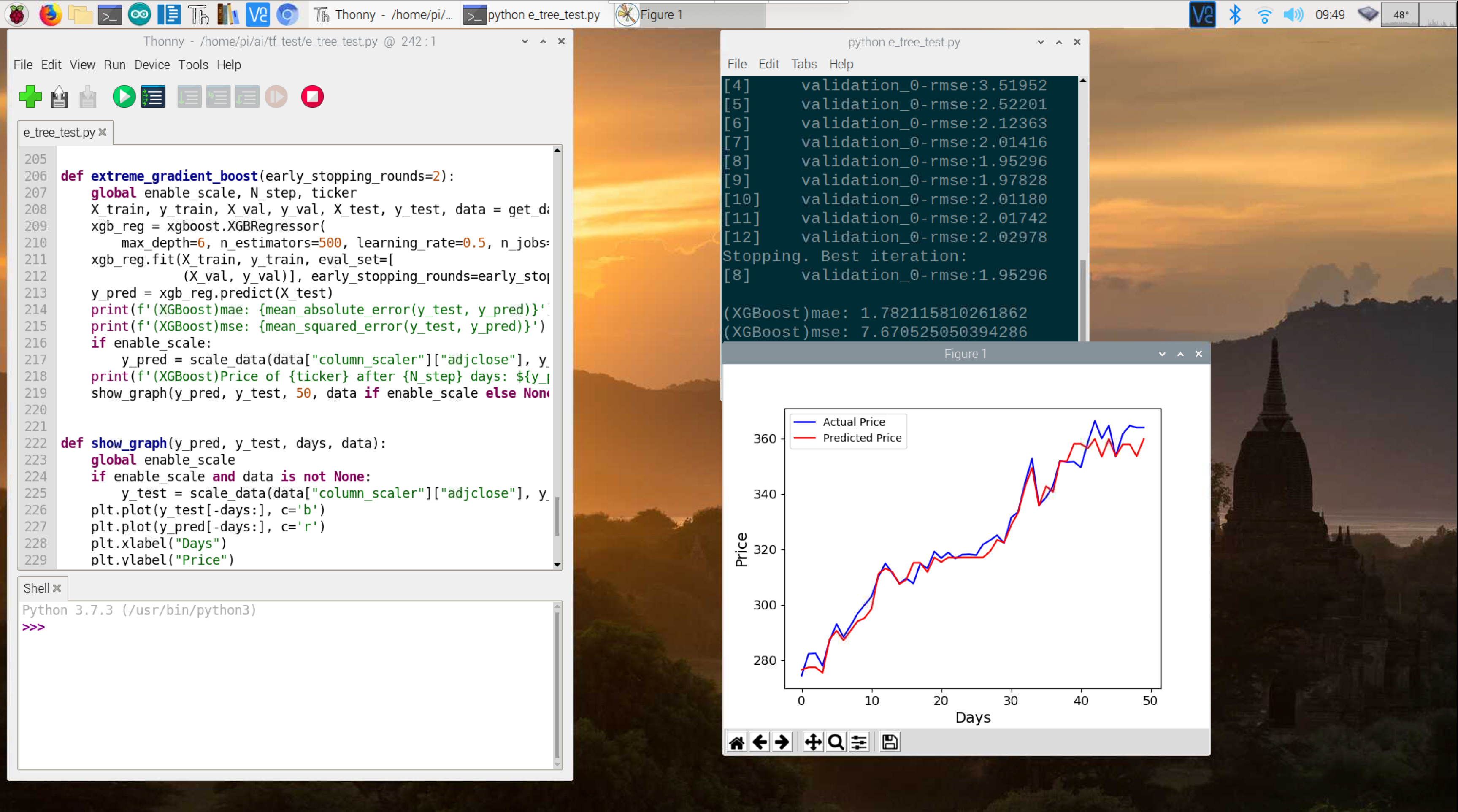 Numpy and Matplotlib in Python